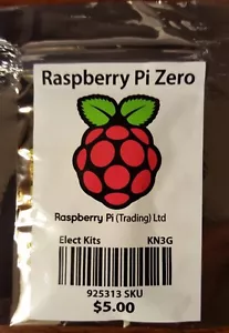 RASPBERRY PI ZERO - BRAND NEW SEALED POUCH - Picture 1 of 5