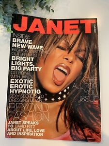 VINTAGE 2001 JANET JACKSON All For You Concert TOUR Program Book Magazine RARE