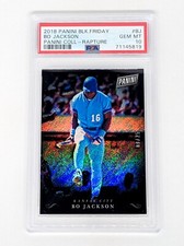2018 Panini Black Friday Panini Collection Rapture #BJ Bo Jackson /25 PSA 10
