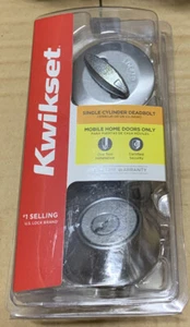 Kwikset Einzylinderriegel für Wohnmobiltüren - #660M 26D CP RCS K6 V1 - Bild 1 von 1