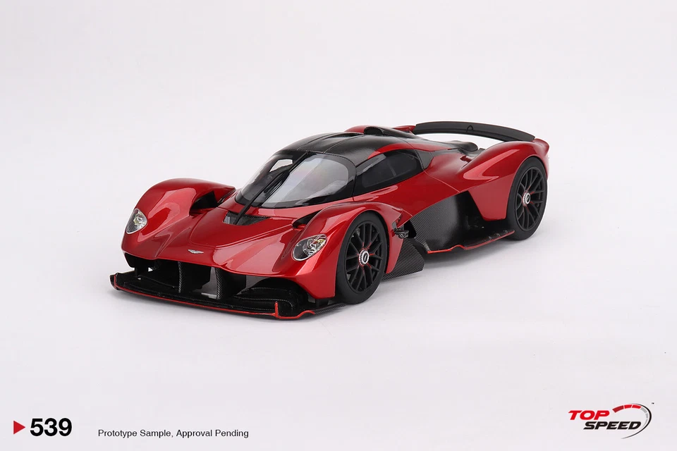 TOP SPEED 1/18 ASTON MARTIN VALKYRIE HYPER RED TS0539 - Image 1 of 1