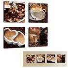 New Coffee Pictures Vintage Canvas Print Framed Hang Home Kitchen Wall Art Decor