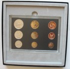 2000 South Africa 9 Coins Proof Set Box COA