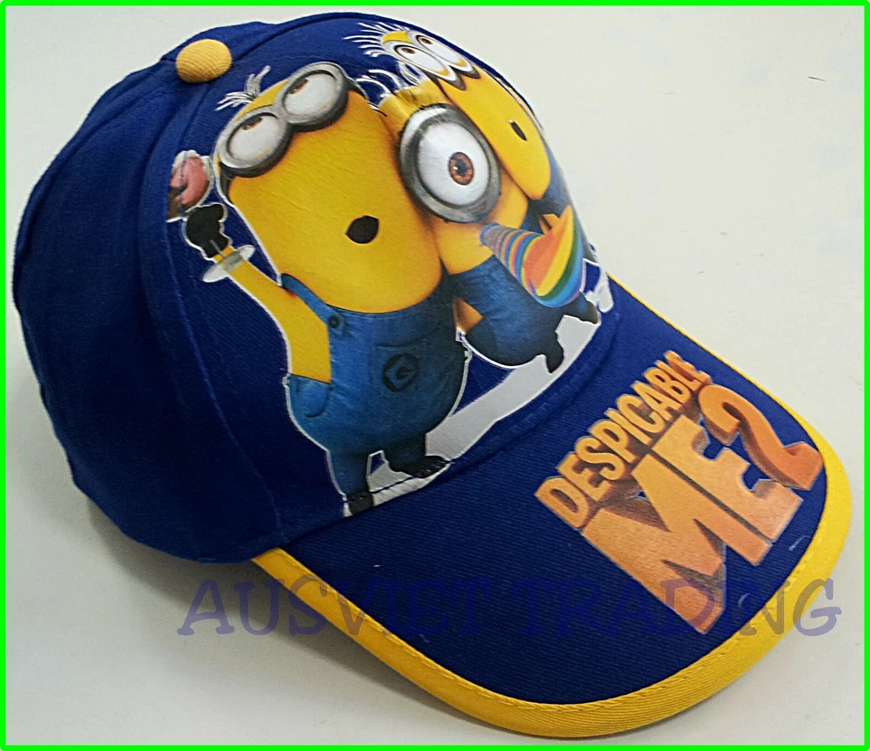 Nuevo Sombrero Gorra Despicable Me Minions Niños Niños Dibujos Animados Algodón Nuevo Foto 1 de 1