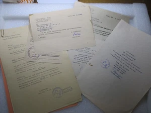 Nachlaß ! Korrespondenz POLIZEI-MEISTER Überprüfung DANZIFIZIERUNGSKOMITEE 1946 - Bild 1 von 6