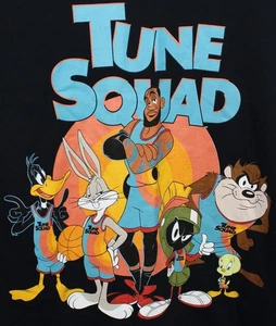 Space Jam Tune Squad A New Legacy Shirt Erwachsene XL Schwarz Kurzarm Herren XL - Bild 1 von 4