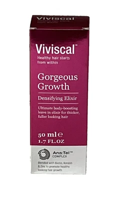 Viviscal Gorgeous Growth Densifying Elixir 1.7 fl oz AnaTel Biotin Keratin - Image 1 of 4