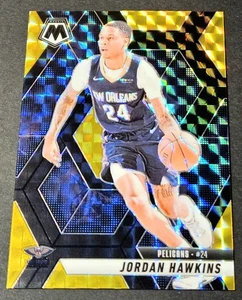 2024-25 Panini Mosaic Choice /8 Black Gold Prizm Jordan Hawkins SP #26 Pelicans - Bild 1 von 2