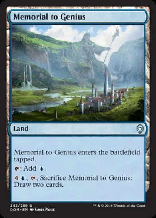 Memorial to Genius -Foil Near Mint MTG Dominaria - Image 1 of 1