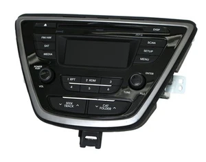 2014-16 Hyundai Elantra AM FM mp3 XM Capability Radio CD Receiver 96170-3X156GU - Foto 1 di 5