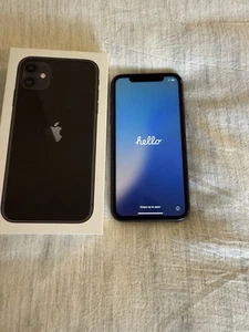 Apple iPhone 11 Fully Unlocked 64GB GSM/CDMA - Black - excellentCondition - Afbeelding 1 van 9