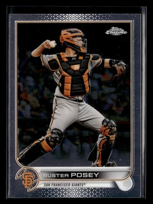 Buster Posey 2022 Topps Chrome #95 San Francisco Giants *070 - Image 1 of 2