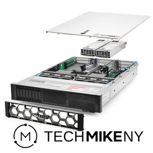 Dell PowerEdge R740 Server 3,50 Ghz 16-Core 256 GB 3x 800 GB SSD 5x 2 TB 12G H740P - Foto 1 di 5