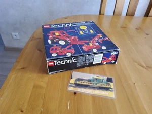 lego 8044 technic universal building pneumatic boite et notice vintage - Photo 1/5