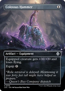Colossus Hammer (REGULAR) x1 - MTG The Lost Caverns of Ixalan Commander LCC #110 - Picture 1 of 1
