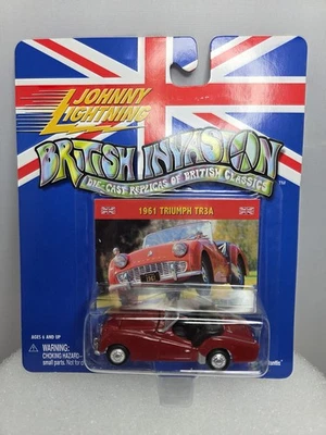 Johnny Lightning British Invasion 1961 Triump TR3A Diecast 1:64 Scale - Image 1 of 4