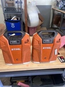 LOT 2 Stihl Backpack Battery AR3000L AS IS - Picture 1 of 4