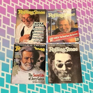 Vintage Rolling Stone Magazine Jerry Garcia Grateful Dead Issues 740 717 616 664 - Picture 1 of 12