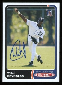 2003 Topps Total WILTON REYNOLDS Signed Card autograph AUTO ASTROS TIGERS