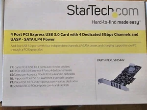 Startech.com PEXUSB3S42V 4 Port PCI Express PCIE USB 3.0 Kartenadapter mit 2... - Bild 1 von 5