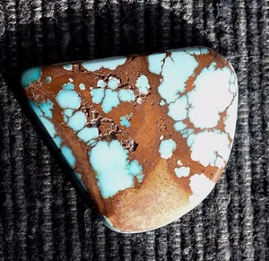 Natural Pilot Mountain turquoise cab,Natural turquoise cabochon , turquoise cab - Picture 1 of 6