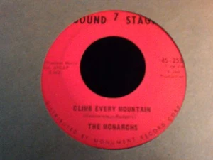 Monarchs Climb every mountain sound stage 7    doo wop northern soul 7" 45  - Bild 1 von 1