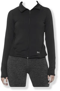 Under Armour Meridian Full Zip Hoodie - NWT Womens Large Black - #46617-C1 - Picture 1 of 1