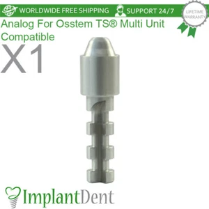 1x Dental Lab Analog For Multi Prosthetic Compatible Stainless Steel Tool - Picture 1 of 3