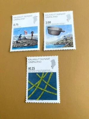 2007 GREENLAND  SC.## 502-504,SCIENCE, COMPLETE SET, MNH - Image 1 of 4