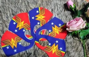 5 Pack Wonder Women Washable Face Masks One Layer - Picture 1 of 1