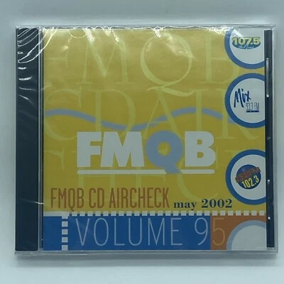 FMQB CD Aircheck Volume 95 May 2002 OOP 107.5 the River WRVW KMXV WKKF SEALED - Image 1 of 2