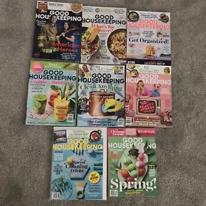 [ Good Housekeeping Magazine LOT OF 8 - Picture 1 of 9