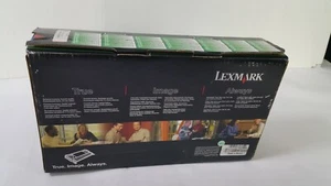 Genuine Lexmark X748 - X748H4CG Cyan High Yield Toner Cartridge New - SEALED BOX - Picture 1 of 6