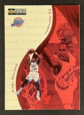 Karl Malone 1997-98 Collector's Choice #382 Utah Jazz - Image 1 of 2