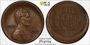 1918 1C PCGS X40 Mint Error 3% Off- Center -RicksCafeAmerican.com