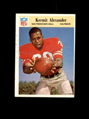 1966 Philadelphia Football #171 Kermit Alexander STARX 5.5 EX+  (LS802141) - Image 1 of 2