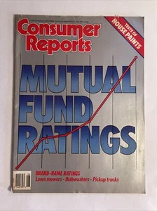 1987 June CONSUMER REPORTS Magazine, Mutual Fund Ratings (MH276) - Bild 1 von 3
