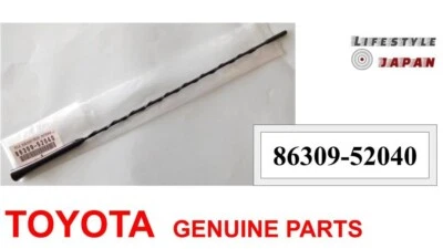 Toyota 86309-52040 Genuine Scion TC XA Echo Yaris Prius OEM Radio Antenna Mast - image 1 of 4