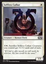 4x Selfless Cathar MTG Magic 2015 (M15) NM Magic Regular