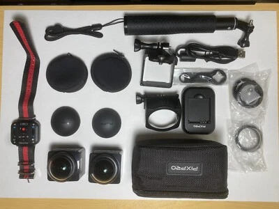 Kodak SP360 4K Camcorder -  Black Dual PRO Pack - 2 Cameras lots of accessories - Image 1 of 4