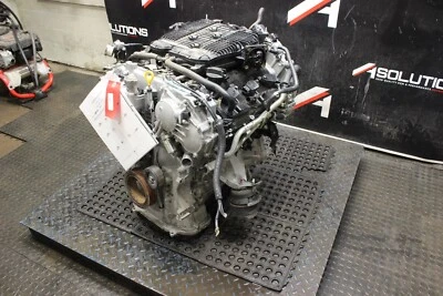 2009-2013 Nissan 370Z VQ37VHR COMPLETE ENGINE LONG BLOCK 3.7L V6 RWD OEM 98K - Image 1 of 4