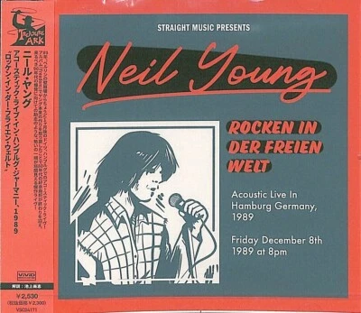Neil Young Acoustic Live 1989 SEALED NEW CD "In Humberg Germany"  Import OBI Foto 1 de 2