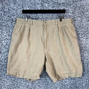 Pantalones Cortos Polo Ralph Lauren Para Hombre 36 100% Lino Tyler Chino Viaje Playa Golf Etiqueta 40 - Imagen 1 de 9