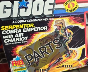 Revise 10/26/2025 ARAH GI Joe 1986 Serpentor Air Chariot Parts - You Choose - - Picture 1 of 29