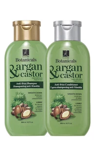 Avon Botanicals Argan & Castor Anti-Frizz Shampoo & Conditioner Duo - Picture 1 of 5