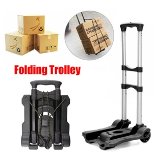 Heavy Duty Sack Truck Folding Portable Hand Truck Hand Industrial Trolley - Picture 1 of 9