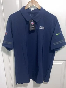 Seattle Seahawks Nike Polo Shirt XL with tags (see description) - Picture 1 of 2