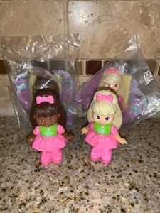 Muñecas perforadoras de papel Totally Toy Holiday Both Sally Secrets McDonald's 1993 #1177 - Imagen 1 de 8