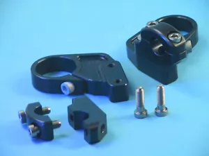 LSL Superbike Standrohradapter HONDA VFR 800 F (RC46) | 98-01 | schwarz - Bild 1 von 2