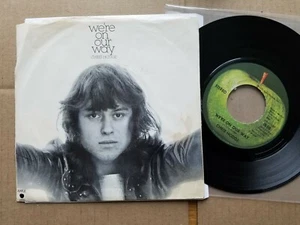 CHRIS HODGE - We're On Our Way / Supersoul 1972 POP PSYCH ROCK 7" p/s APPLE - Imagen 1 de 2